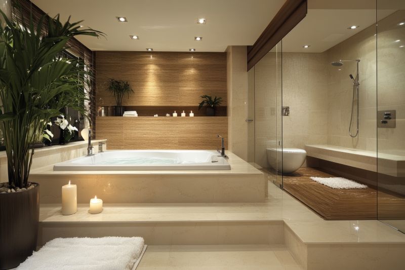 Modern Bathtub Installation